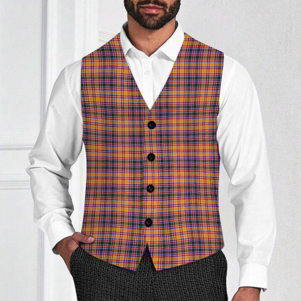 ScotsTee Shop Scottish Jacobite Tartan Waistcoat Sleeveless Suit Vest