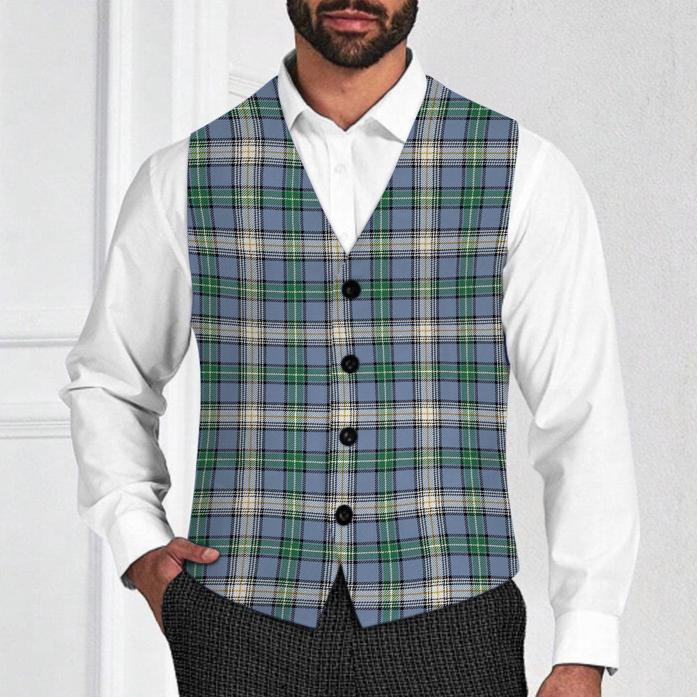 ScotsTee Shop Scottish MacDowall Ancient Tartan Waistcoat Sleeveless Suit Vest