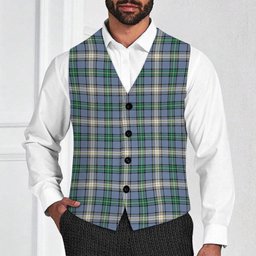 ScotsTee Shop Scottish MacDowall Ancient Tartan Waistcoat Sleeveless Suit Vest