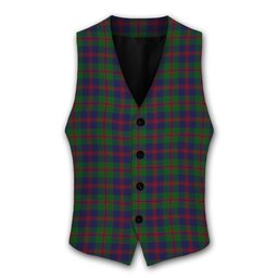ScotsTee Shop Scottish Robertson Struan Tartan Waistcoat Sleeveless Suit Vest