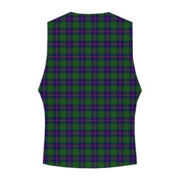 ScotsTee Shop Scottish Shaw Modern Tartan Waistcoat Sleeveless Suit Vest