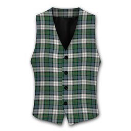 ScotsTee Shop Scottish Malcolm Dress Ancient Tartan Waistcoat Sleeveless Suit Vest