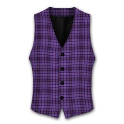 ScotsTee Shop Scottish Learmonth Family Herts Tartan Waistcoat Sleeveless Suit Vest