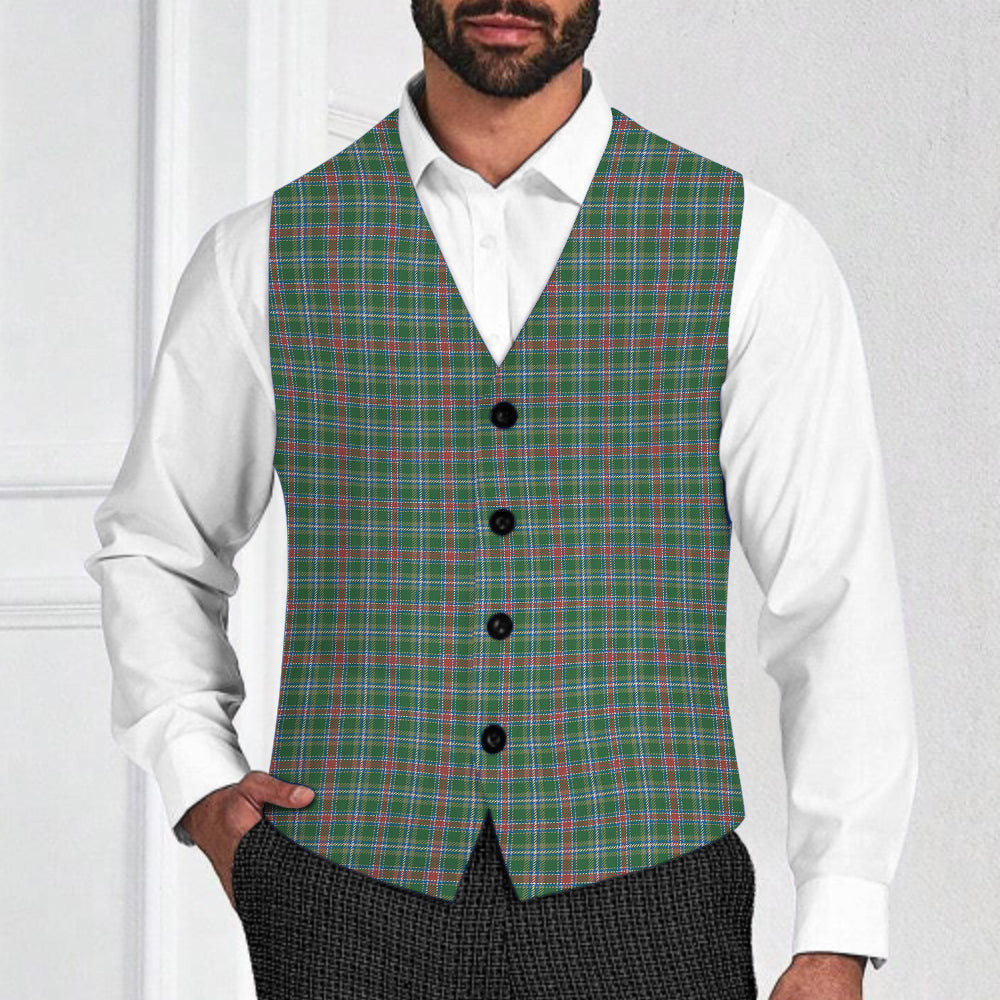 ScotsTee Shop Scottish Spens Fragment Ancient Clan Tartan Waistcoat Sleeveless Suit Vest
