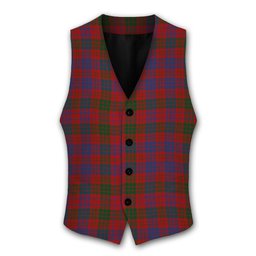ScotsTee Shop Scottish Ross 8 Tartan Waistcoat Sleeveless Suit Vest