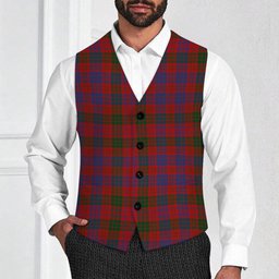 ScotsTee Shop Scottish Ross 8 Tartan Waistcoat Sleeveless Suit Vest
