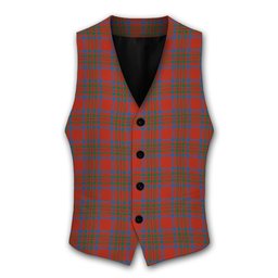 ScotsTee Shop Scottish Moffat District Ancient Tartan Waistcoat Sleeveless Suit Vest