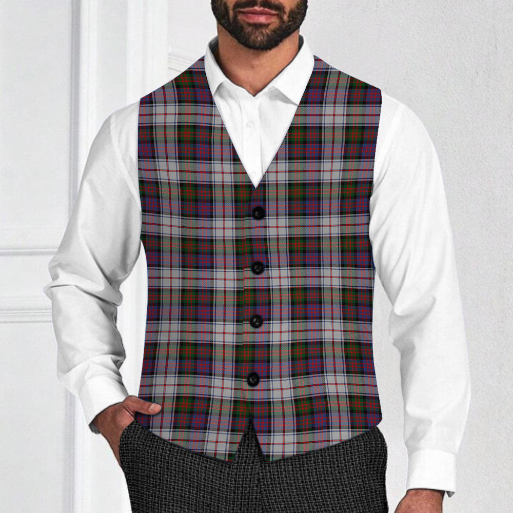 ScotsTee Shop Scottish MacDonald Dress Modern Tartan Waistcoat Sleeveless Suit Vest