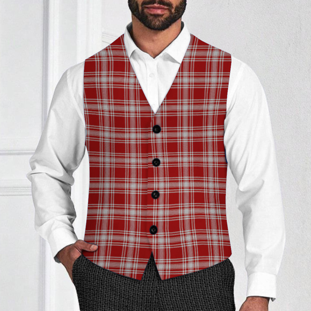 ScotsTee Shop Scottish Menzies 1815 Tartan Waistcoat Sleeveless Suit Vest