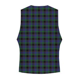 ScotsTee Shop Scottish Meoni Tartan Waistcoat Sleeveless Suit Vest