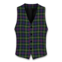 ScotsTee Shop Scottish MacKenzie Morgan Tartan Waistcoat Sleeveless Suit Vest