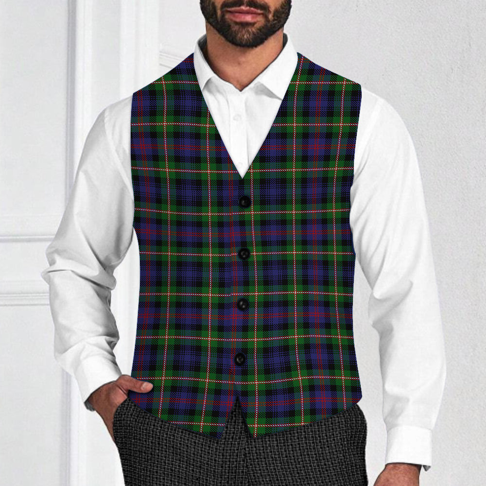 ScotsTee Shop Scottish MacKenzie Morgan Tartan Waistcoat Sleeveless Suit Vest