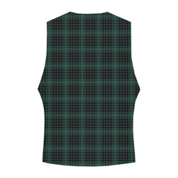 ScotsTee Shop Scottish McAuley Hunting Modern Tartan Waistcoat Sleeveless Suit Vest