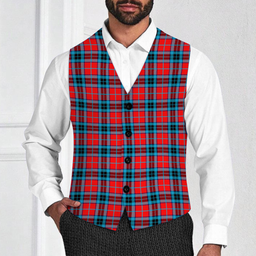 ScotsTee Shop Scottish McTavish Modern Tartan Waistcoat Sleeveless Suit Vest