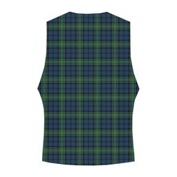 ScotsTee Shop Scottish Kerr Hunting Modern Tartan Waistcoat Sleeveless Suit Vest