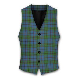 ScotsTee Shop Scottish Strachan Ancient Tartan Waistcoat Sleeveless Suit Vest