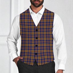 ScotsTee Shop Scottish Murtaugh Tartan Waistcoat Sleeveless Suit Vest