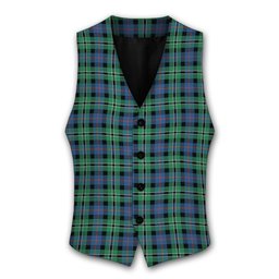 ScotsTee Shop Scottish Rose Hunting Ancient Tartan Waistcoat Sleeveless Suit Vest