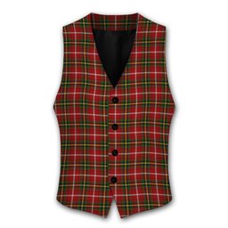 ScotsTee Shop Scottish Thirkill Dalgliesh Tartan Waistcoat Sleeveless Suit Vest