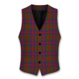 ScotsTee Shop Scottish Gow Tartan Waistcoat Sleeveless Suit Vest