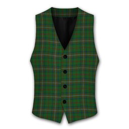 ScotsTee Shop Scottish MacClure Hunting Tartan Waistcoat Sleeveless Suit Vest