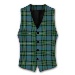 ScotsTee Shop Scottish MacPhail Hunting Ancient Tartan Waistcoat Sleeveless Suit Vest
