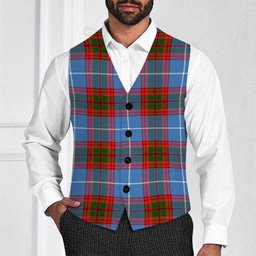 ScotsTee Shop Scottish Sydserf Tartan Waistcoat Sleeveless Suit Vest