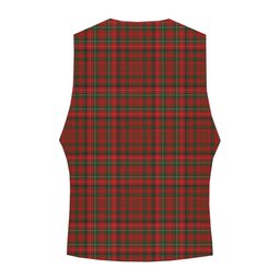ScotsTee Shop Scottish MacDonald of Staffa 2 Tartan Waistcoat Sleeveless Suit Vest