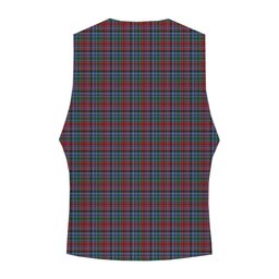 ScotsTee Shop Scottish Gordon Red Tartan Waistcoat Sleeveless Suit Vest