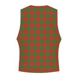 ScotsTee Shop Scottish Moncreiffe Ancient Tartan Waistcoat Sleeveless Suit Vest