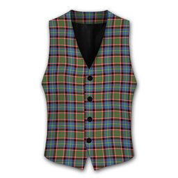 ScotsTee Shop Scottish Stirling SC Tartan Waistcoat Sleeveless Suit Vest