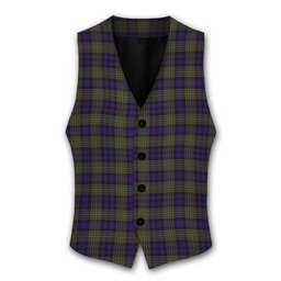 ScotsTee Shop Scottish MacLellan Tartan Waistcoat Sleeveless Suit Vest