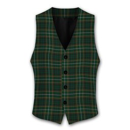 ScotsTee Shop Scottish MacStumer Hunting Tartan Waistcoat Sleeveless Suit Vest