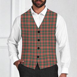 ScotsTee Shop Scottish Ritchie Ancient Clan Tartan Waistcoat Sleeveless Suit Vest