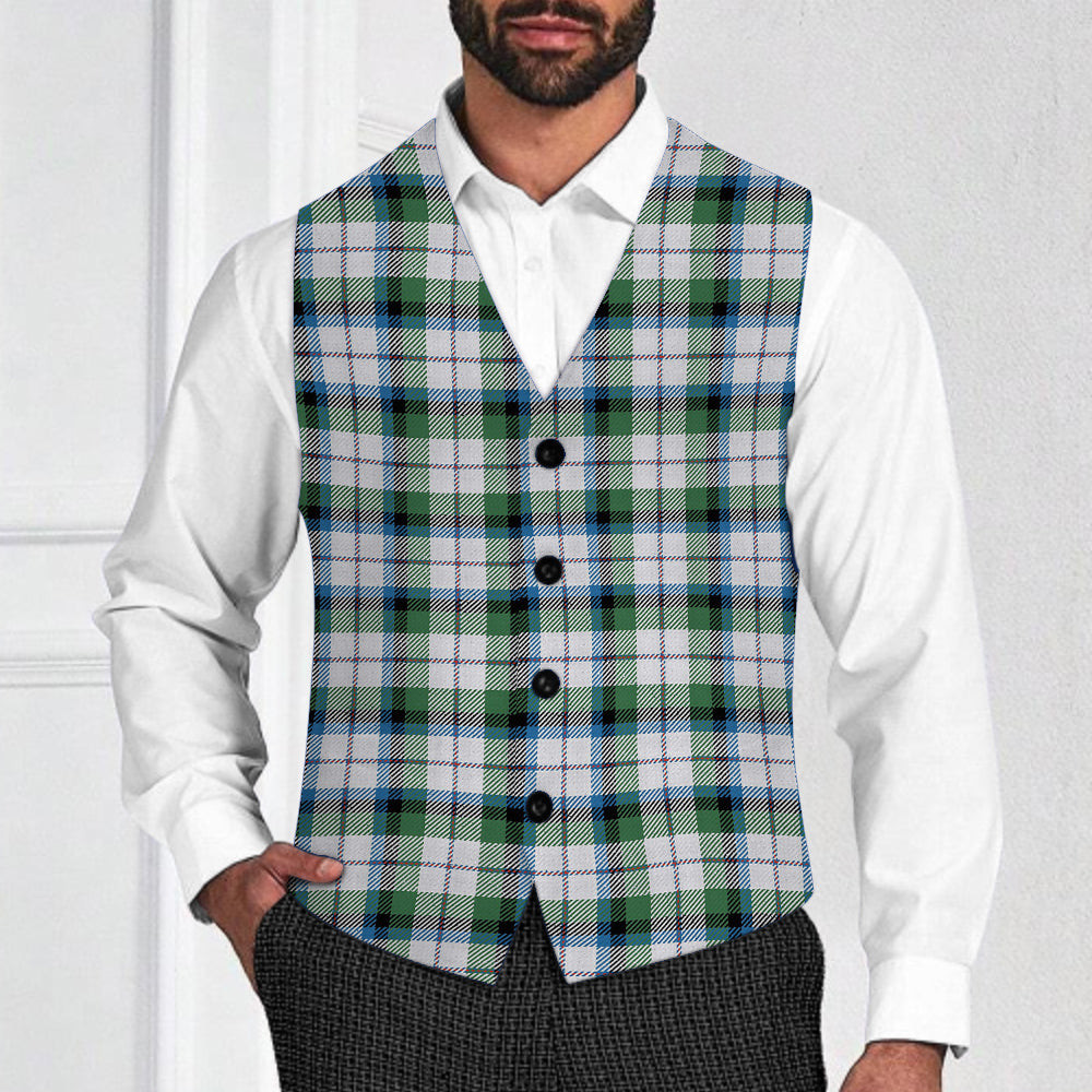 ScotsTee Shop Scottish McNaughton Dress Ancient Tartan Waistcoat Sleeveless Suit Vest