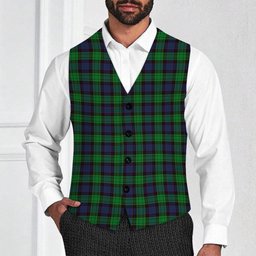 ScotsTee Shop Scottish Stewart Old Modern Tartan Waistcoat Sleeveless Suit Vest
