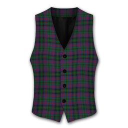 ScotsTee Shop Scottish McLachlan Hunting Tartan Waistcoat Sleeveless Suit Vest