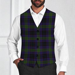 ScotsTee Shop Scottish Lumsden Hunting Tartan Waistcoat Sleeveless Suit Vest