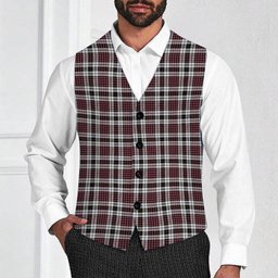ScotsTee Shop Scottish Little Dress Ancient Tartan Waistcoat Sleeveless Suit Vest