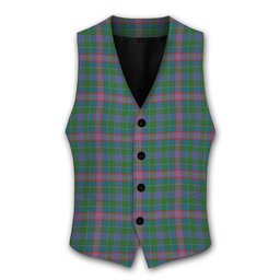 ScotsTee Shop Scottish Pitcairn Hunting Ancient Tartan Waistcoat Sleeveless Suit Vest