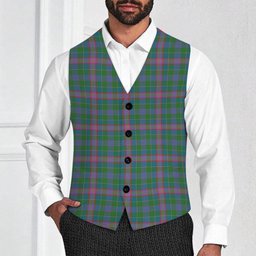 ScotsTee Shop Scottish Pitcairn Hunting Ancient Tartan Waistcoat Sleeveless Suit Vest