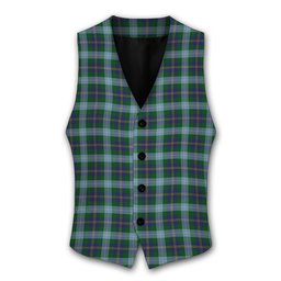 ScotsTee Shop Scottish Porteous Tartan Waistcoat Sleeveless Suit Vest