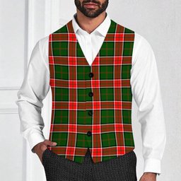 ScotsTee Shop Scottish Pollock Modern Tartan Waistcoat Sleeveless Suit Vest