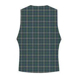 ScotsTee Shop Scottish Kennedy Modern Tartan Waistcoat Sleeveless Suit Vest