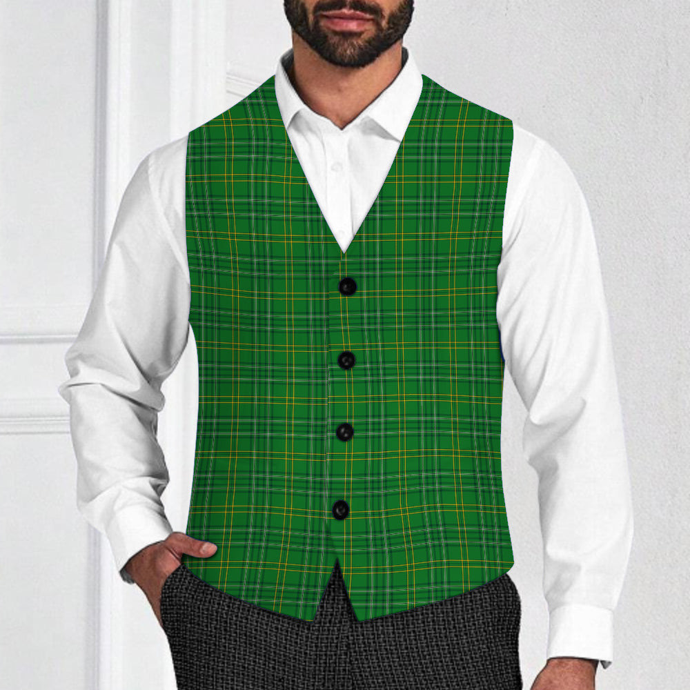 ScotsTee Shop Scottish Wexford County SC Tartan Waistcoat Sleeveless Suit Vest