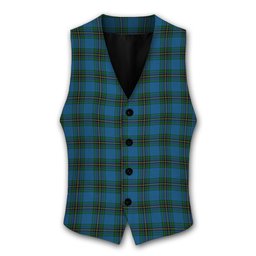 ScotsTee Shop Scottish Murray of Elibank Tartan Waistcoat Sleeveless Suit Vest
