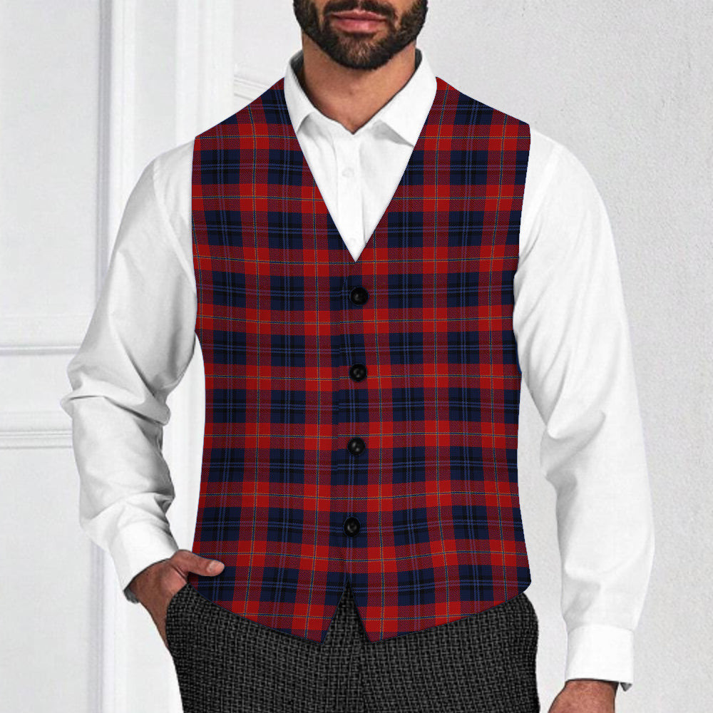 ScotsTee Shop Scottish McKnight Tartan Waistcoat Sleeveless Suit Vest