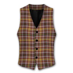 ScotsTee Shop Scottish McKay of Strathnaver Ancient Tartan Waistcoat Sleeveless Suit Vest