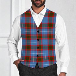 ScotsTee Shop Scottish Pentland Tartan Waistcoat Sleeveless Suit Vest