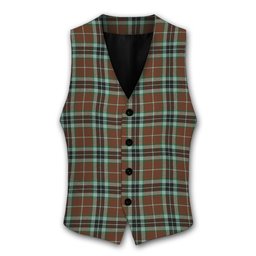 ScotsTee Shop Scottish Thomson Hunting Modern Tartan Waistcoat Sleeveless Suit Vest
